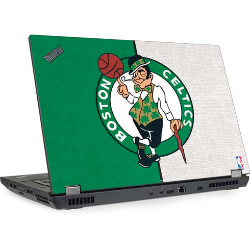 NBA Boston Celtics Canvas Lenovo ThinkPad Skin