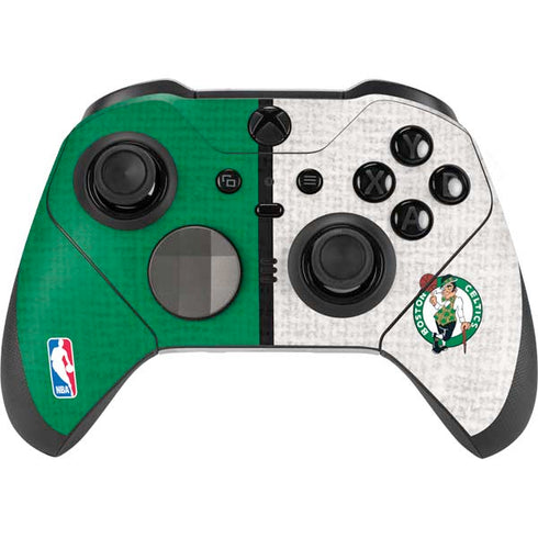 NBA Boston Celtics Canvas Xbox Elite Wireless Controller Series 2 Skin