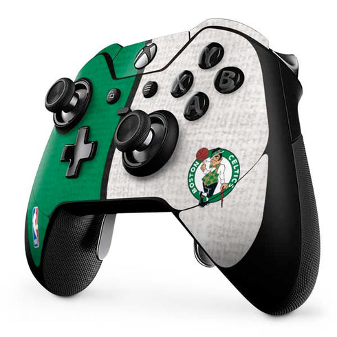 NBA Boston Celtics Canvas Xbox One Elite Controller Skin
