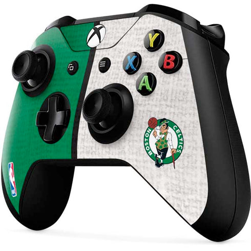 NBA Boston Celtics Canvas Xbox One X Controller Skin