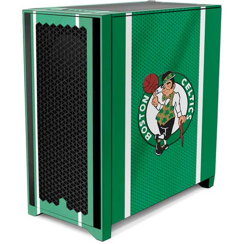 NBA Boston Celtics Corsair 4000D Tempered Glass Mid-Tower ATX Case Skin