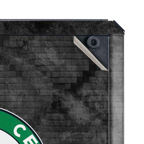 NBA Boston Celtics Dark Rust Cooler Master MasterBox Q300L Mini Tower Skin