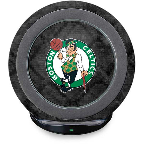 NBA Boston Celtics Dark Rust Fast Charge Wireless Charging Stand Skin