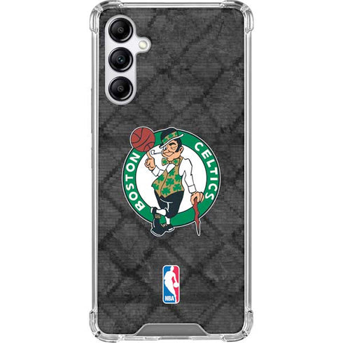NBA Boston Celtics Dark Rust Galaxy A15 5G Clear Case