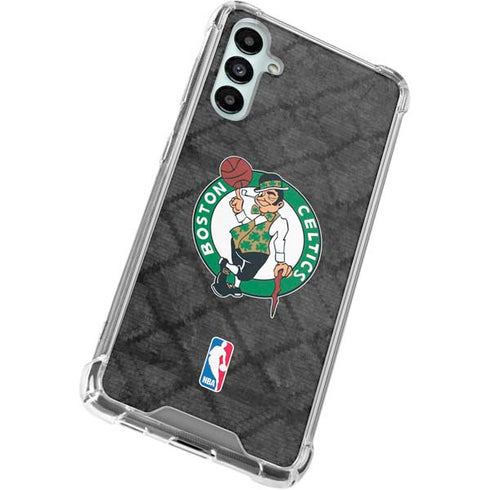 NBA Boston Celtics Dark Rust Galaxy A15 5G Clear Case