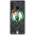 NBA Boston Celtics Dark Rust Galaxy A21 Clear Case