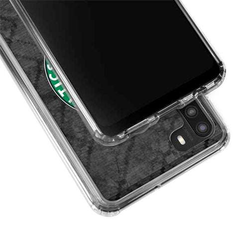 NBA Boston Celtics Dark Rust Galaxy A21 Clear Case