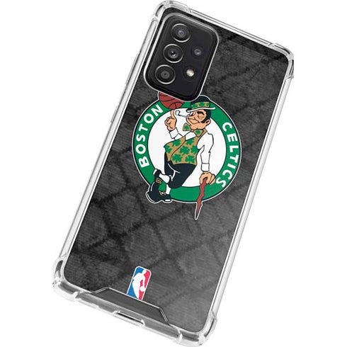 NBA Boston Celtics Dark Rust Galaxy A52 5G Clear Case