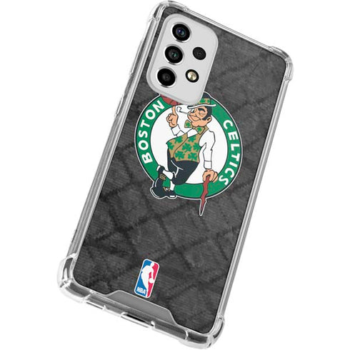 NBA Boston Celtics Dark Rust Galaxy A53 5G Clear Case