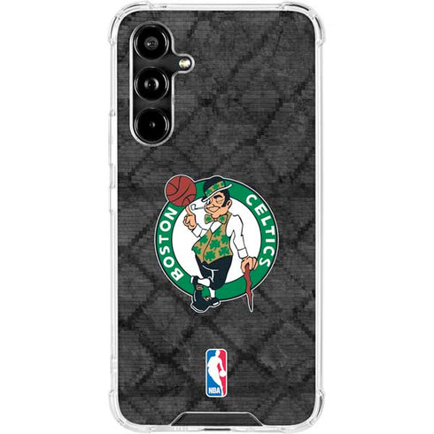 NBA Boston Celtics Dark Rust Galaxy A54 5G Clear Case