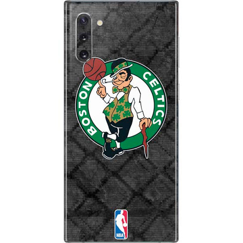 NBA Boston Celtics Dark Rust Galaxy Note 10 Skin