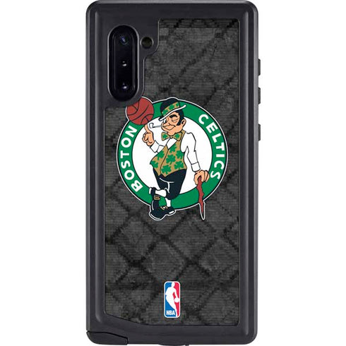 NBA Boston Celtics Dark Rust Galaxy Note 10 Waterproof Case