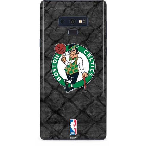 NBA Boston Celtics Dark Rust Galaxy Note 9 Skin