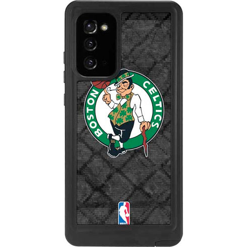 NBA Boston Celtics Dark Rust Galaxy Note20 5G Waterproof Case