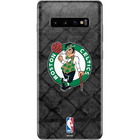 NBA Boston Celtics Dark Rust Galaxy S10 Plus Skin