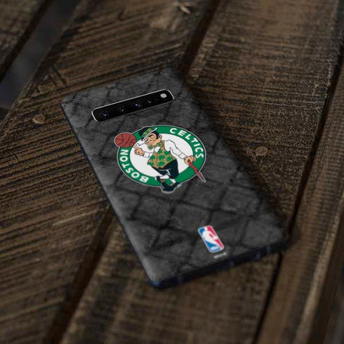 NBA Boston Celtics Dark Rust Galaxy S10 Plus Skin