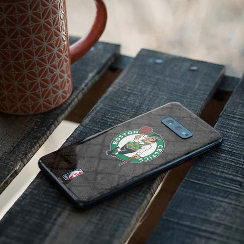 NBA Boston Celtics Dark Rust Galaxy S10e Skin