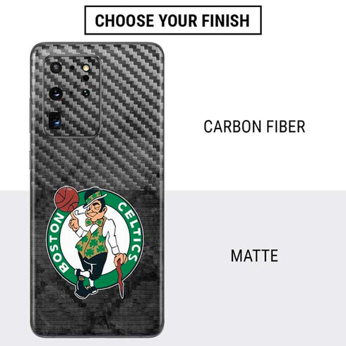 NBA Boston Celtics Dark Rust Galaxy S20 Ultra 5G Skin