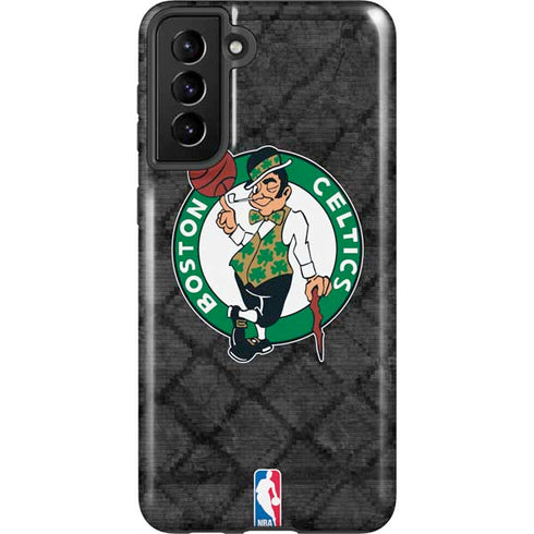 NBA Boston Celtics Dark Rust Galaxy S21 FE Pro Case