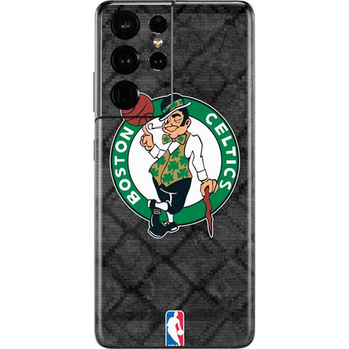 NBA Boston Celtics Dark Rust Galaxy S21 Ultra 5G Skin
