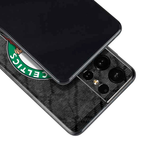 NBA Boston Celtics Dark Rust Galaxy S21 Ultra 5G Skin