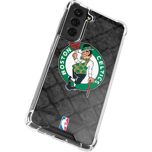 NBA Boston Celtics Dark Rust Galaxy S22 Clear Case