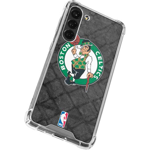 NBA Boston Celtics Dark Rust Galaxy S23 Plus Clear Case