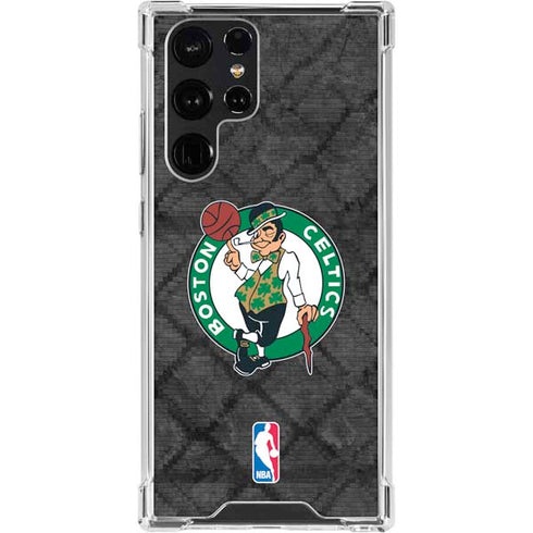 NBA Boston Celtics Dark Rust Galaxy S24 Ultra Clear Case