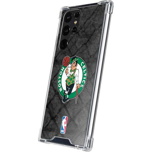 NBA Boston Celtics Dark Rust Galaxy S24 Ultra Clear Case