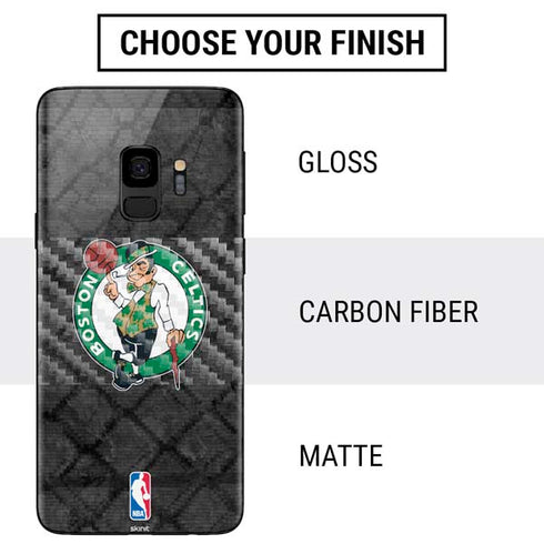NBA Boston Celtics Dark Rust Galaxy S9 Skin