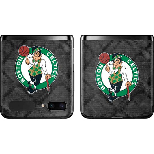 NBA Boston Celtics Dark Rust Galaxy Z Flip Skin