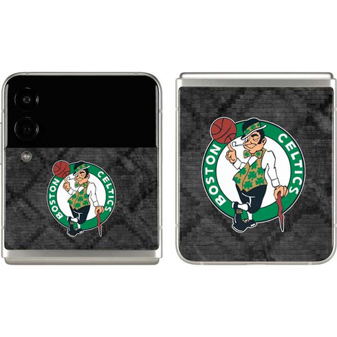 NBA Boston Celtics Dark Rust Galaxy Z Flip3 5G Skin