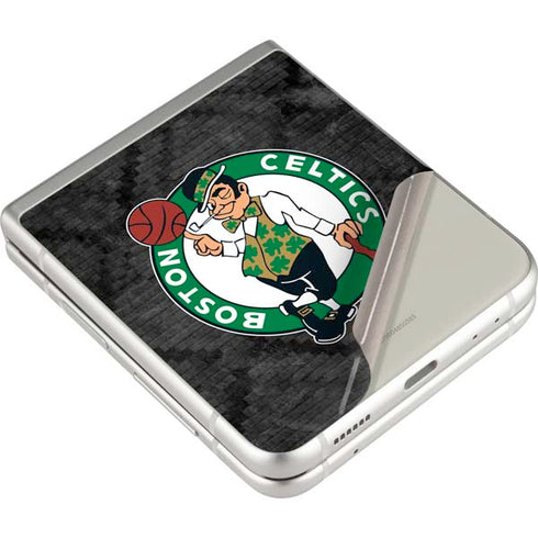 NBA Boston Celtics Dark Rust Galaxy Z Flip3 5G Skin