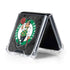 NBA Boston Celtics Dark Rust Galaxy Z Flip5 5G Clear Case
