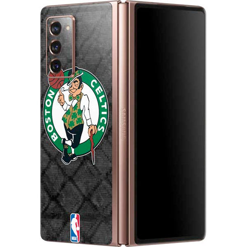 NBA Boston Celtics Dark Rust Galaxy Z Fold2 5G Skin