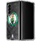 NBA Boston Celtics Dark Rust Galaxy Z Fold4 5G Clear Case