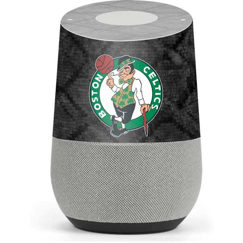 NBA Boston Celtics Dark Rust Google Home Skin