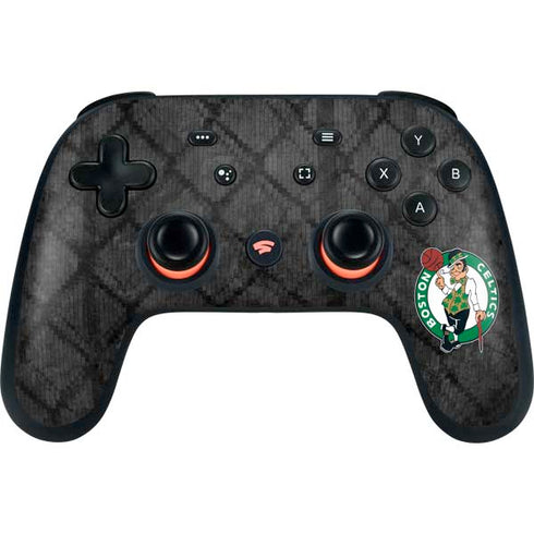 NBA Boston Celtics Dark Rust Google Stadia Controller Skin