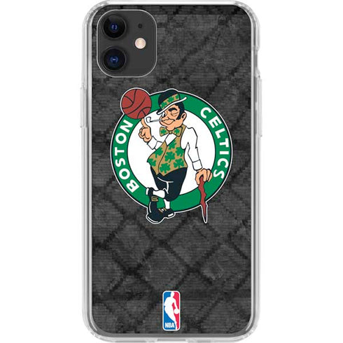 NBA Boston Celtics Dark Rust iPhone 11 Clear Case
