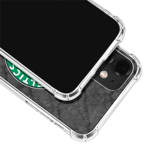 NBA Boston Celtics Dark Rust iPhone 12 Clear Case