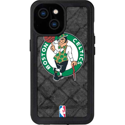 NBA Boston Celtics Dark Rust iPhone 13 Mini Waterproof Case