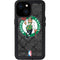 NBA Boston Celtics Dark Rust iPhone 13 Mini Waterproof Case