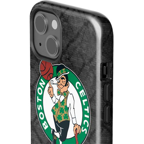 NBA Boston Celtics Dark Rust iPhone 15 Plus Impact Case