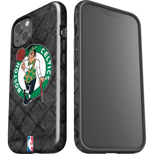 NBA Boston Celtics Dark Rust iPhone 15 Plus Impact Case
