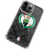 NBA Boston Celtics Dark Rust iPhone 15 Pro Clear Case