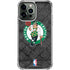 NBA Boston Celtics Dark Rust iPhone 15 Pro Max Clear Case