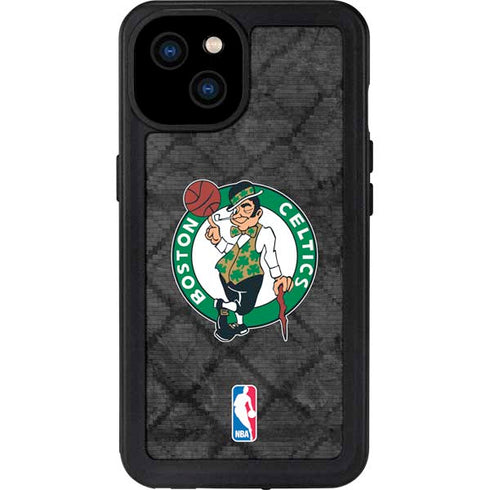 NBA Boston Celtics Dark Rust iPhone 15 Plus Waterproof Case