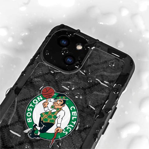 NBA Boston Celtics Dark Rust iPhone 15 Plus Waterproof Case
