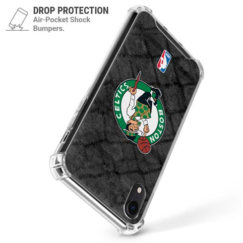 NBA Boston Celtics Dark Rust iPhone XR Clear Case