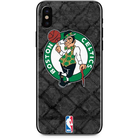 NBA Boston Celtics Dark Rust iPhone XS Max Skin